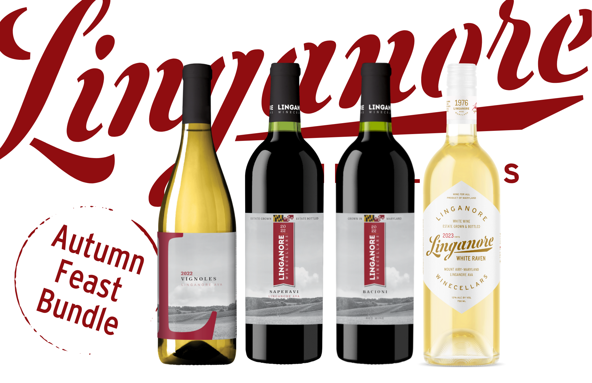 autumn feast bundle wines