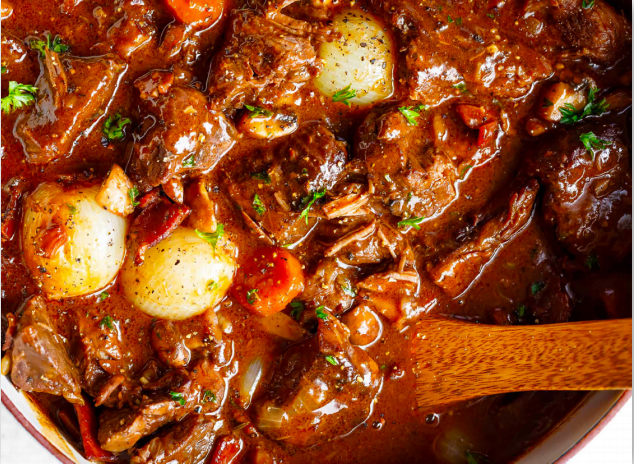 Beef Bourguignon - Linganore Wines